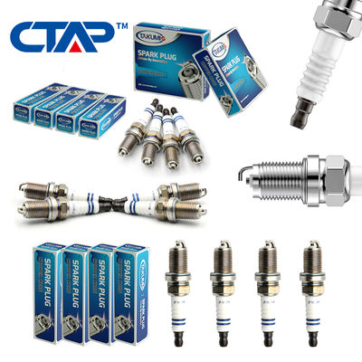 kopen Fabrieksdirecte koperen kern auto-sparkplug met 19 mm bereik 16 mm Hex en warmtebereik 6 voor BKR5EYA11 BKR6E11 BKR5E11 online vervaardiging