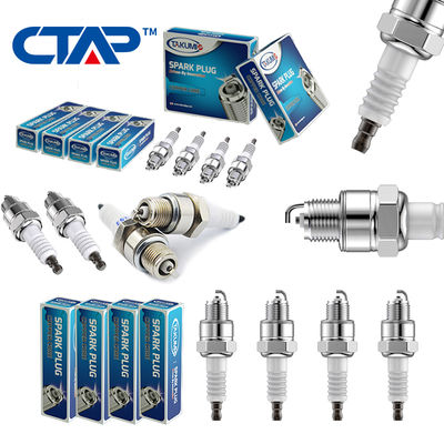 kopen E6TC E-serie auto-sparkplug met 12,7 mm bereik 20,8 mm Hex en warmtebereik 6 voor BP6HS BR6HS BR7HS10 online vervaardiging