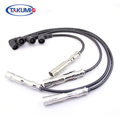 VW Golf Spark Plug Cables EPDM / Silica Gel 021905409AD Withstand High Pressure